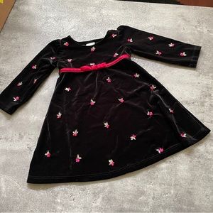 🎄Holiday velvet dress 18mo